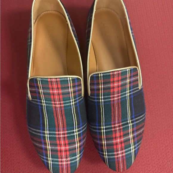 J.Crew tartan plain loafer size 9 - Picture 2 of 6